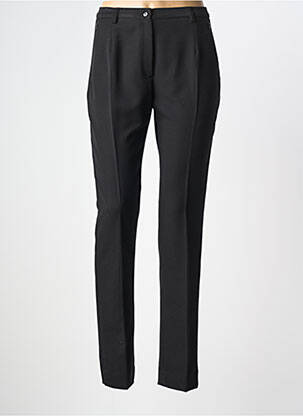 Pantalon slim talie înaltă talie înaltă negru GUY DUBOUIS femeie