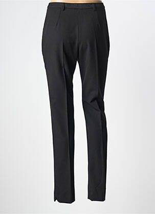 Pantalon slim talie înaltă talie înaltă negru GUY DUBOUIS femeie