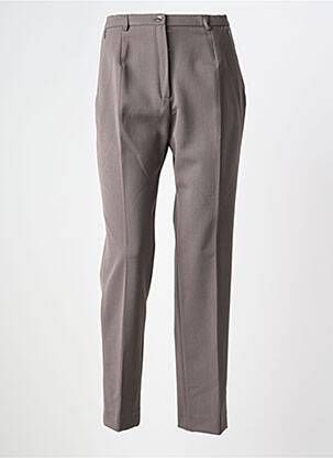 Pantalon slim buzunare talie înaltă maro GUY DUBOUIS femme