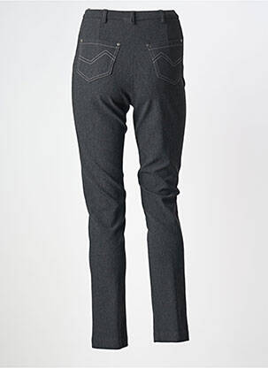Pantalon slim talie înaltă talie înaltă gri GUY DUBOUIS femeie