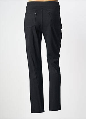 Pantalon slim elasticitate mărime normală negru ANNA MONTANA femeie