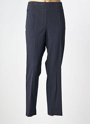 Pantalon drept talie elastică mărime normală gri LISETTE L femeie