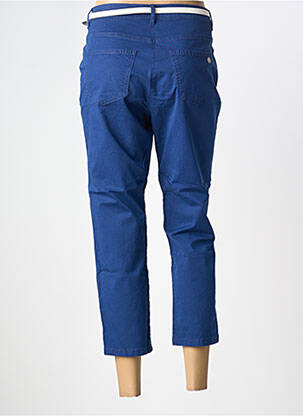 Pantalon 7/8 talie cu cleme mărime normală albastru închis BETTY BARCLAY femeie
