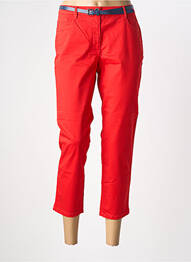 Pantalon 7/8 talie cu cleme mărime normală roșu BETTY BARCLAY femme