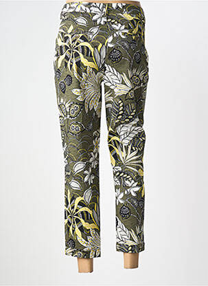 Pantalon 7/8 elasticitate mărime normală verde ANNA MONTANA femeie