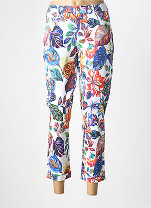 Pantalon 7/8 alb ANNA MONTANA femeie