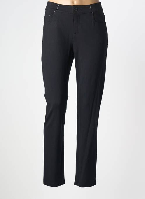 Pantalon slim negru ANNA MONTANA femeie