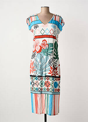 Rochie midi albastru GUY DUBOUIS femeie