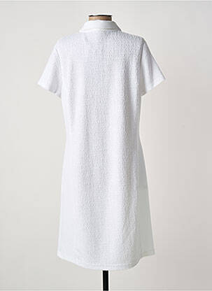 Rochie midi mâneci scurte mâneci scurte alb TUZZI femeie