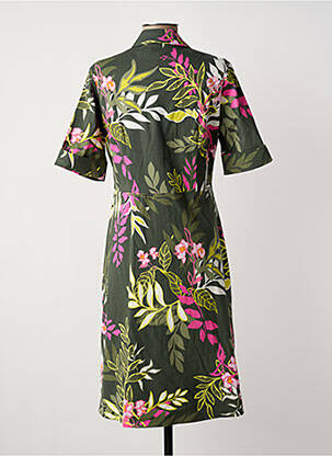 Rochie midi mâneci scurte mâneci scurte verde FRANK WALDER femeie