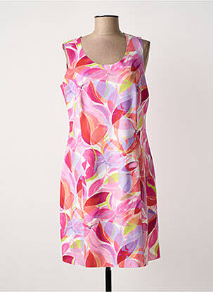 Rochie scurtă roz GUY DUBOUIS femeie