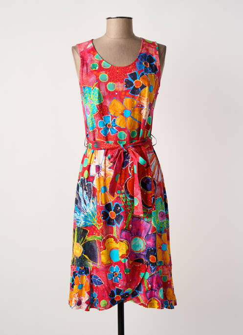 Rochie midi roșu DOLCEZZA femeie