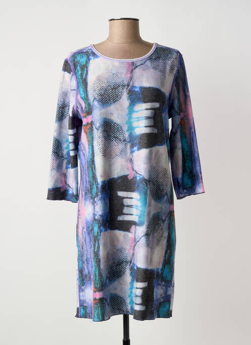 Rochie scurtă violet CAPUCCINO femeie