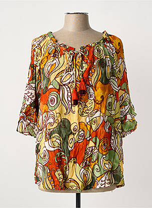 Bluză verde ORIENTIQUE NATURALLY femeie