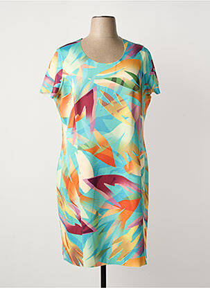 Rochie midi albastru GUY DUBOUIS femeie