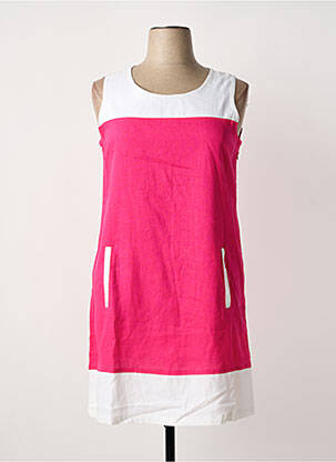 Rochie midi roz ESPRIT DE LA MER femeie