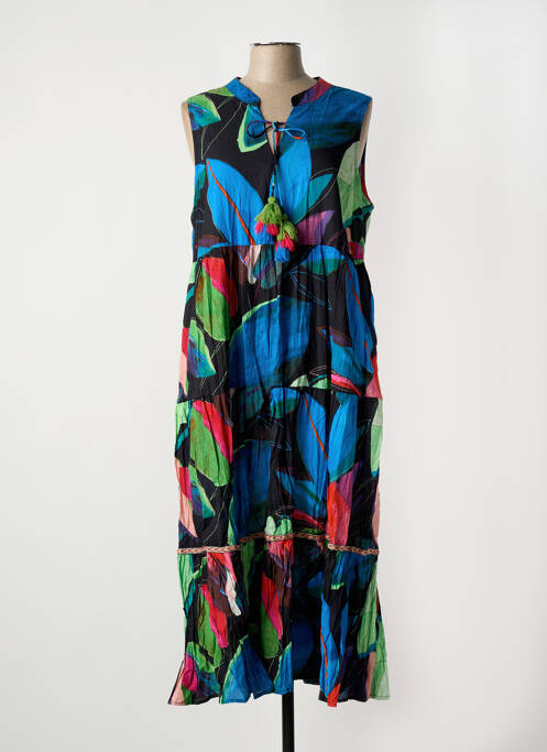 Rochie lungă negru ORIENTIQUE NATURALLY femeie