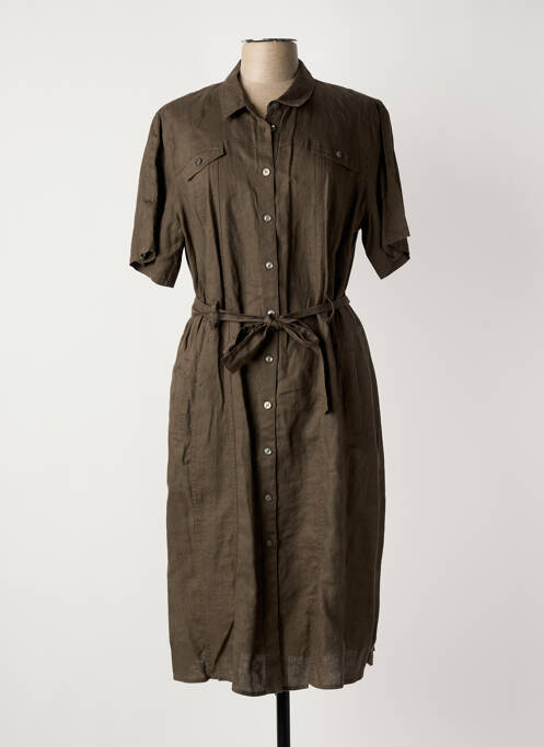 Rochie midi maro BARBARA LEBEK femeie