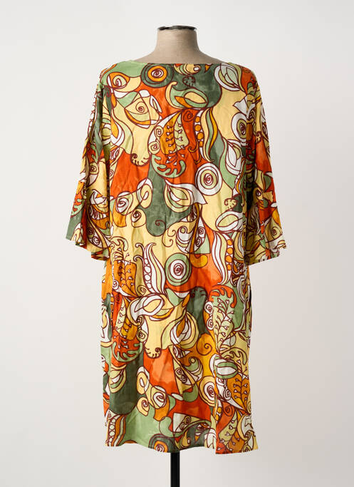 Rochie midi verde ORIENTIQUE NATURALLY femeie