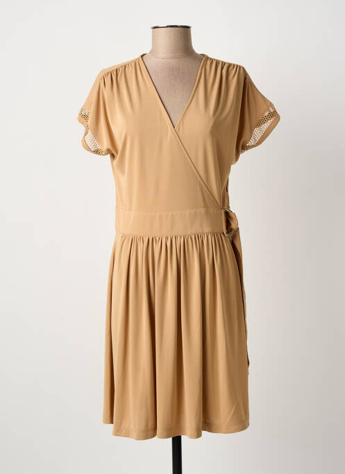 Rochie midi maro ANANKE femeie