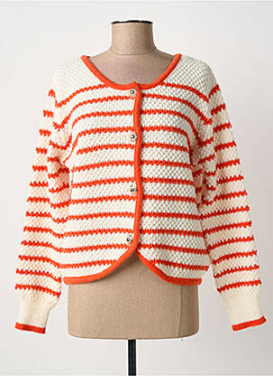 Vestă cu mâneci lungi portocaliu CHARLIOR femeie