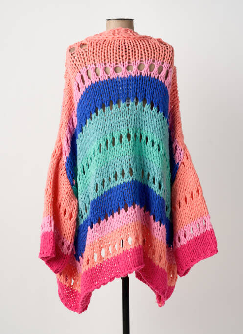 Vestă cu mâneci lungi roz GOLD&SILVER PARIS femeie