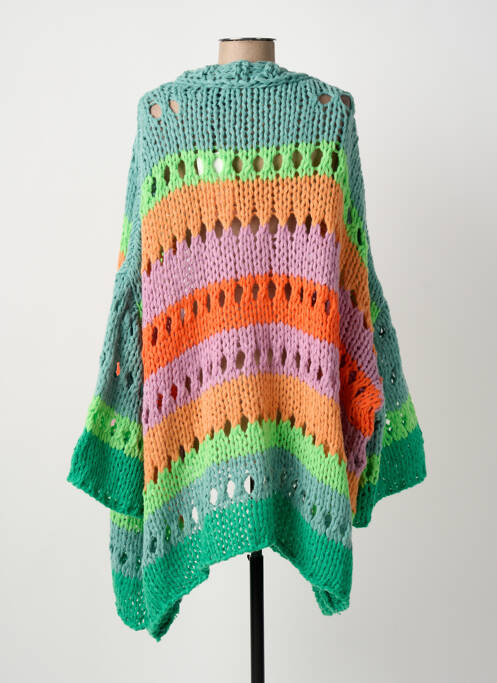 Vestă cu mâneci lungi verde GOLD&SILVER PARIS femeie