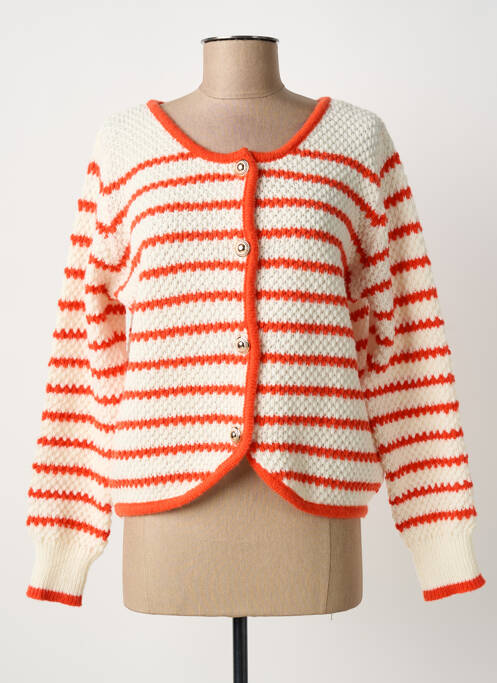 Vestă cu mâneci lungi portocaliu CHARLIOR femeie