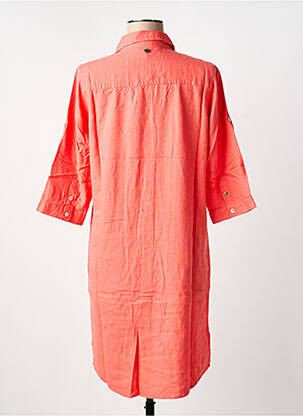 Rochie midi mâneci lungi mâneci lungi portocalie ESPRIT DE LA MER femeie