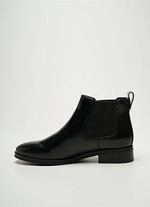 Botine/ghete material neted toc plat până la 3 cm negru CLARKS femeie