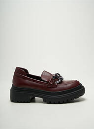 Mocasini țesătură satinată toc de 4 la 6 cm violet CRISTINA MILLOTTI femme