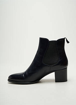 Botine/ghete material neted toc de 4 la 6 cm albastru MURATTI femeie