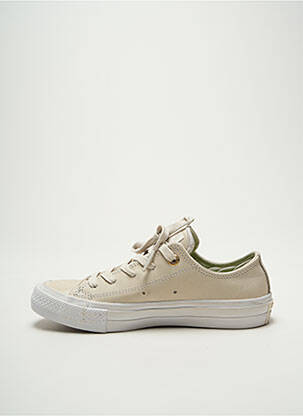 Adidași vârf rotund toc plat până la 3 cm bej CONVERSE femeie
