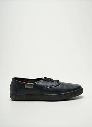 Adidași vârf rotund toc plat până la 3 cm negru VICTORIA femeie