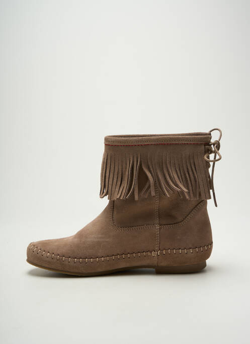 Botine/Ghete bej LE TEMPS DES CERISES femeie