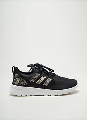 Adidași vârf rotund toc plat până la 3 cm negru ADIDAS femeie