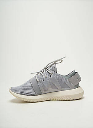 Adidași vârf rotund toc plat până la 3 cm gri ADIDAS femeie