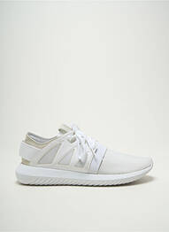 Adidași vârf rotund toc de 4 la 6 cm alb ADIDAS femme
