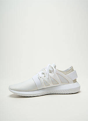 Adidași vârf rotund toc de 4 la 6 cm alb ADIDAS femeie