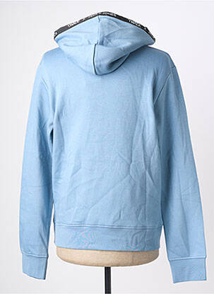 Hanorac cu glugă broderie mâneci lungi albastru JACK & JONES bărbat