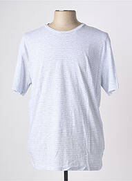 Tricou croială dreaptă mâneci scurte alb JACK & JONES homme
