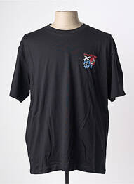 Tricou croială dreaptă mâneci scurte negru JACK & JONES bărbat