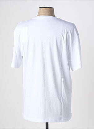 Tricou croială dreaptă mâneci scurte alb JACK & JONES bărbat