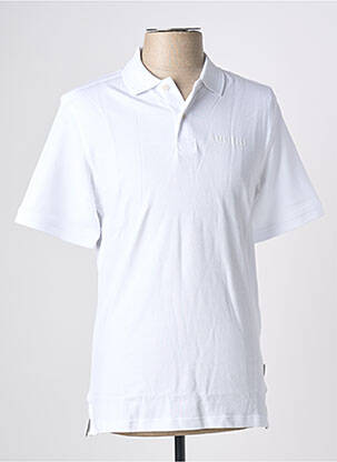 Polo croială dreaptă mâneci scurte alb JACK & JONES bărbat