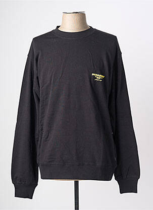 Hanorac mâneci lungi mâneci lungi negru JACK & JONES bărbat