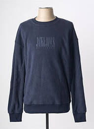 Pulover guler rotund mâneci lungi albastru JACK & JONES homme