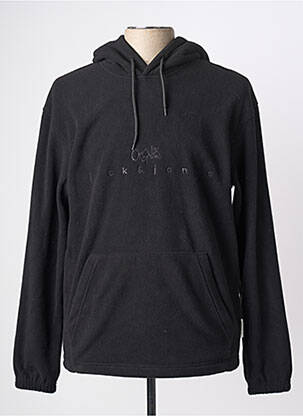 Hanorac cu glugă buzunare mâneci lungi negru JACK & JONES bărbat