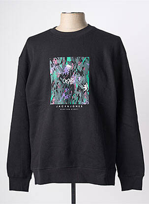 Hanorac negru JACK & JONES bărbat