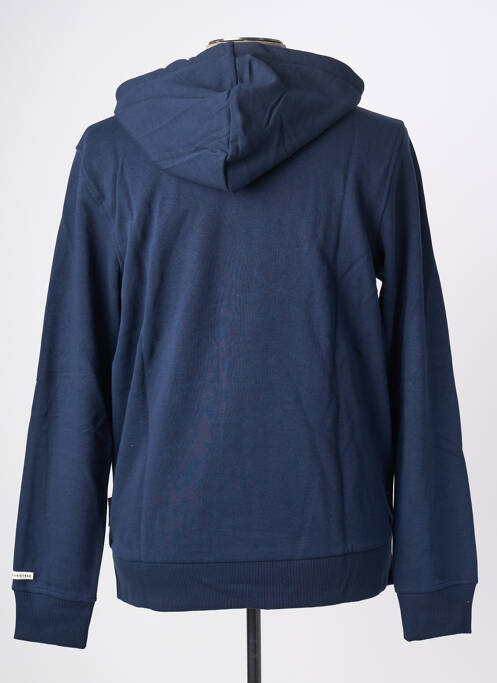 Hanorac cu glugă albastru JACK & JONES bărbat