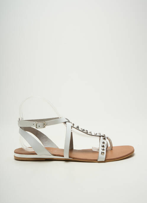 Sandale/Pantofi decupați alb L'ATELIER TROPÉZIEN femeie